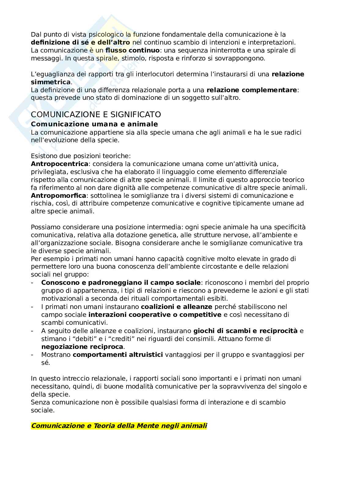 Psicologia della comunicazione Pag. 11