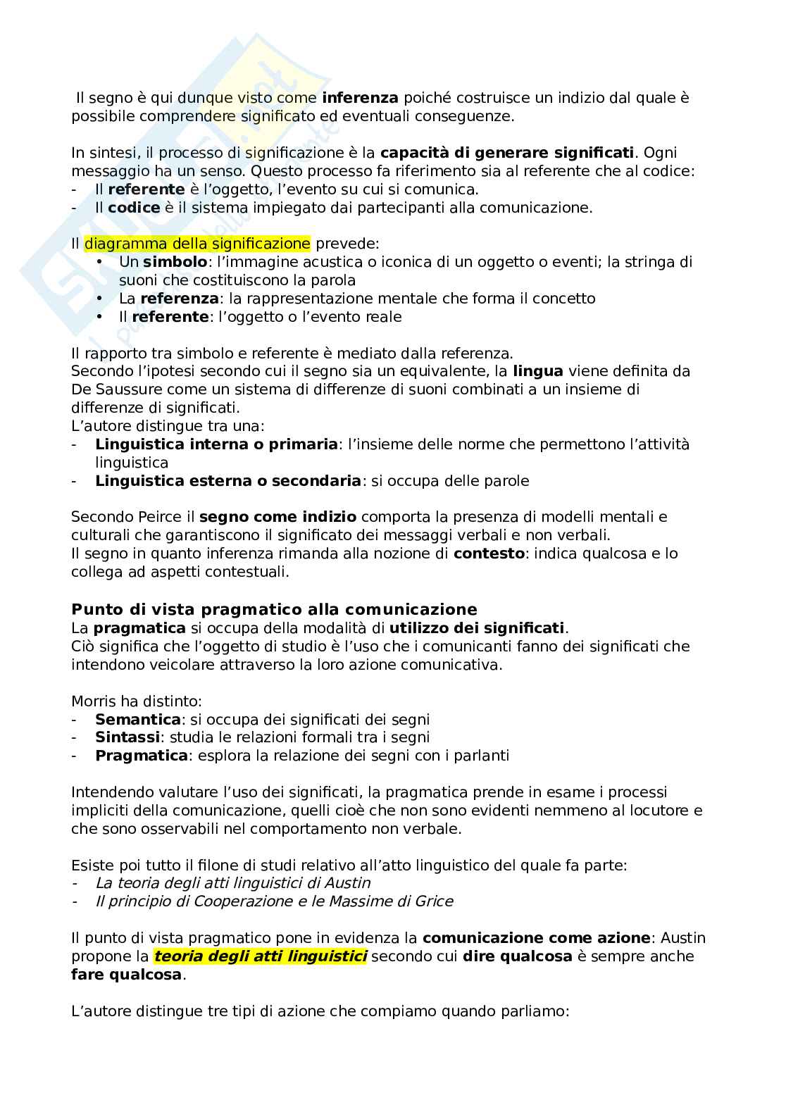 Psicologia della comunicazione Pag. 6