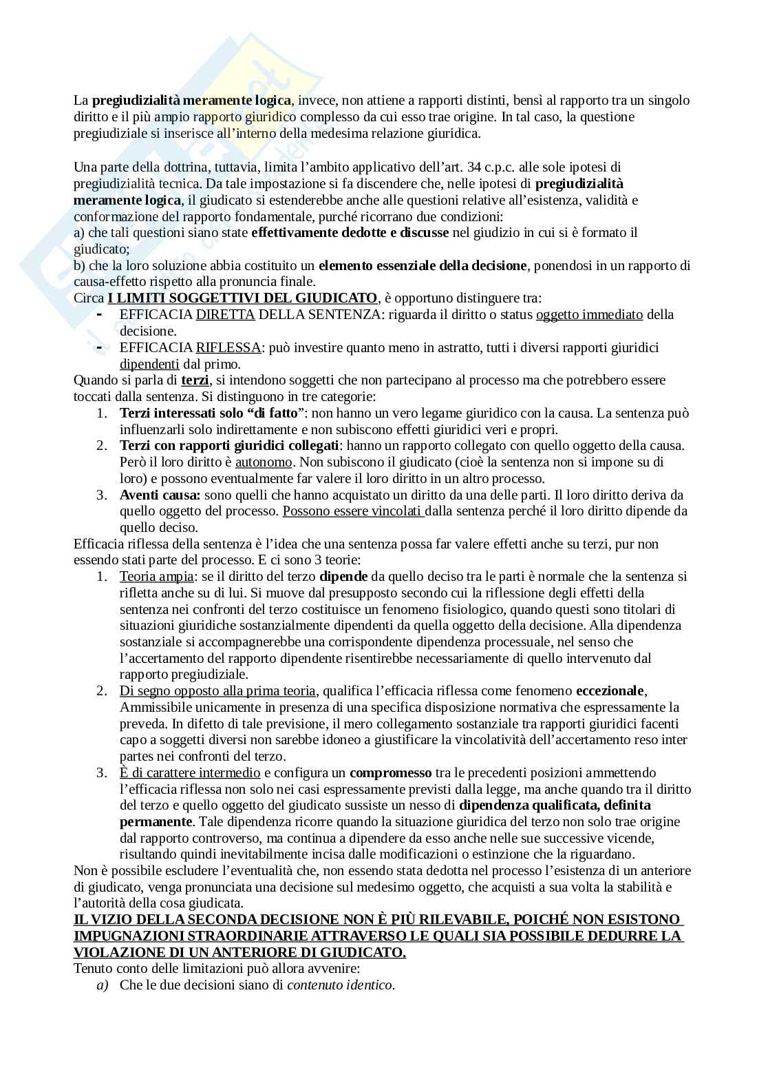 Rielaborazione del diritto processuale civile  Pag. 2