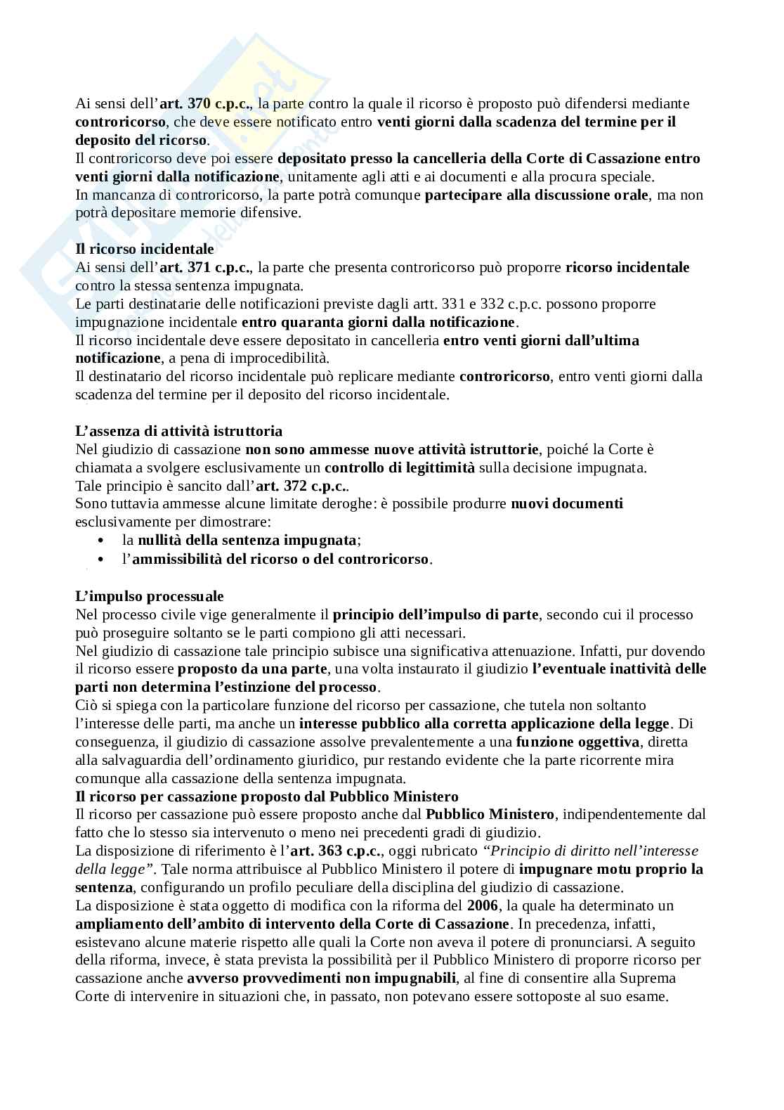 Rielaborazione del diritto processuale civile  Pag. 21