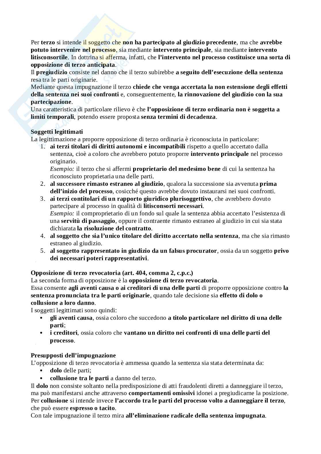 Rielaborazione del diritto processuale civile  Pag. 31