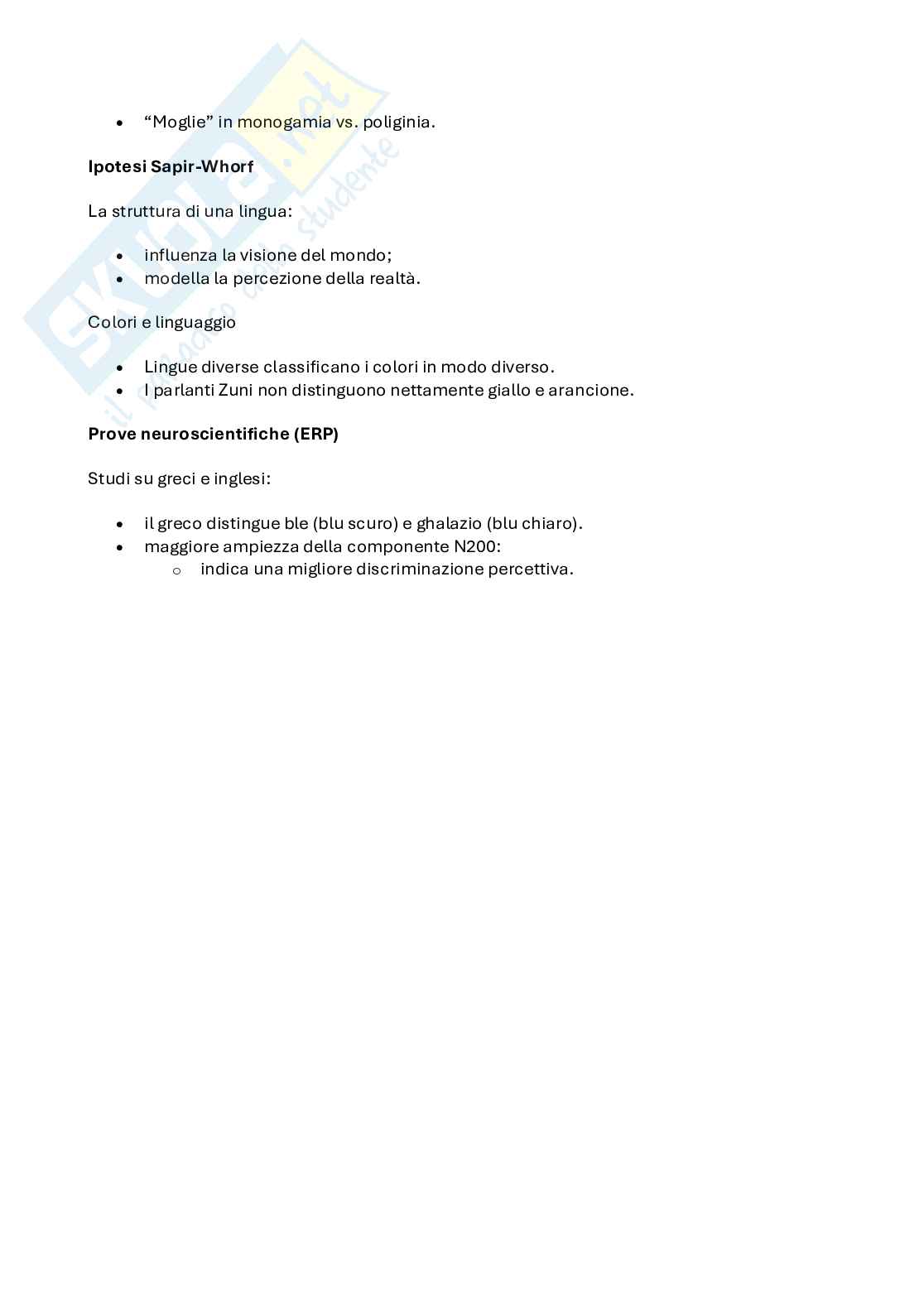 Appunti di Linguaggio e comunicazione - Parte di semantica Pag. 11