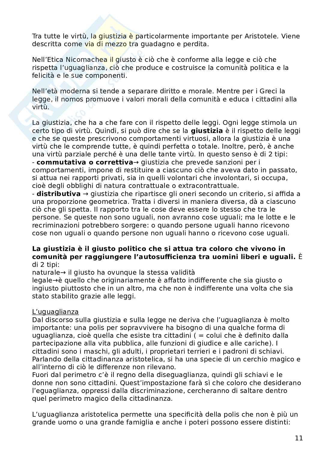 Filosofia del diritto Pag. 11