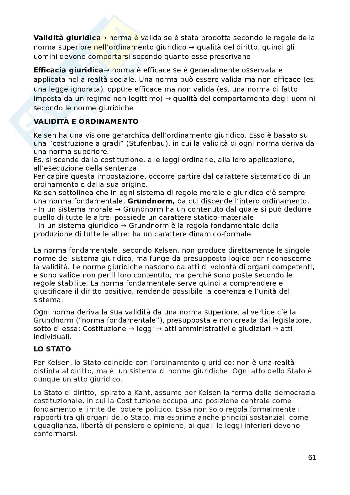 Filosofia del diritto Pag. 61