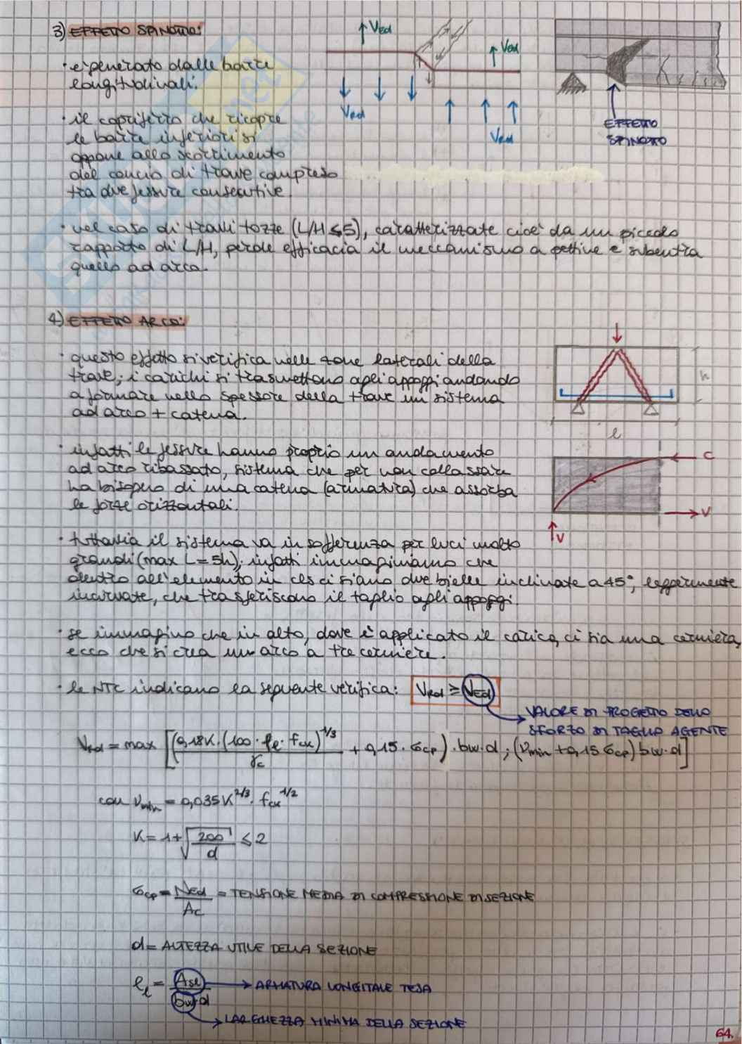 Appunti Tecnica delle costruzioni con laboratorio progettuale  Pag. 66