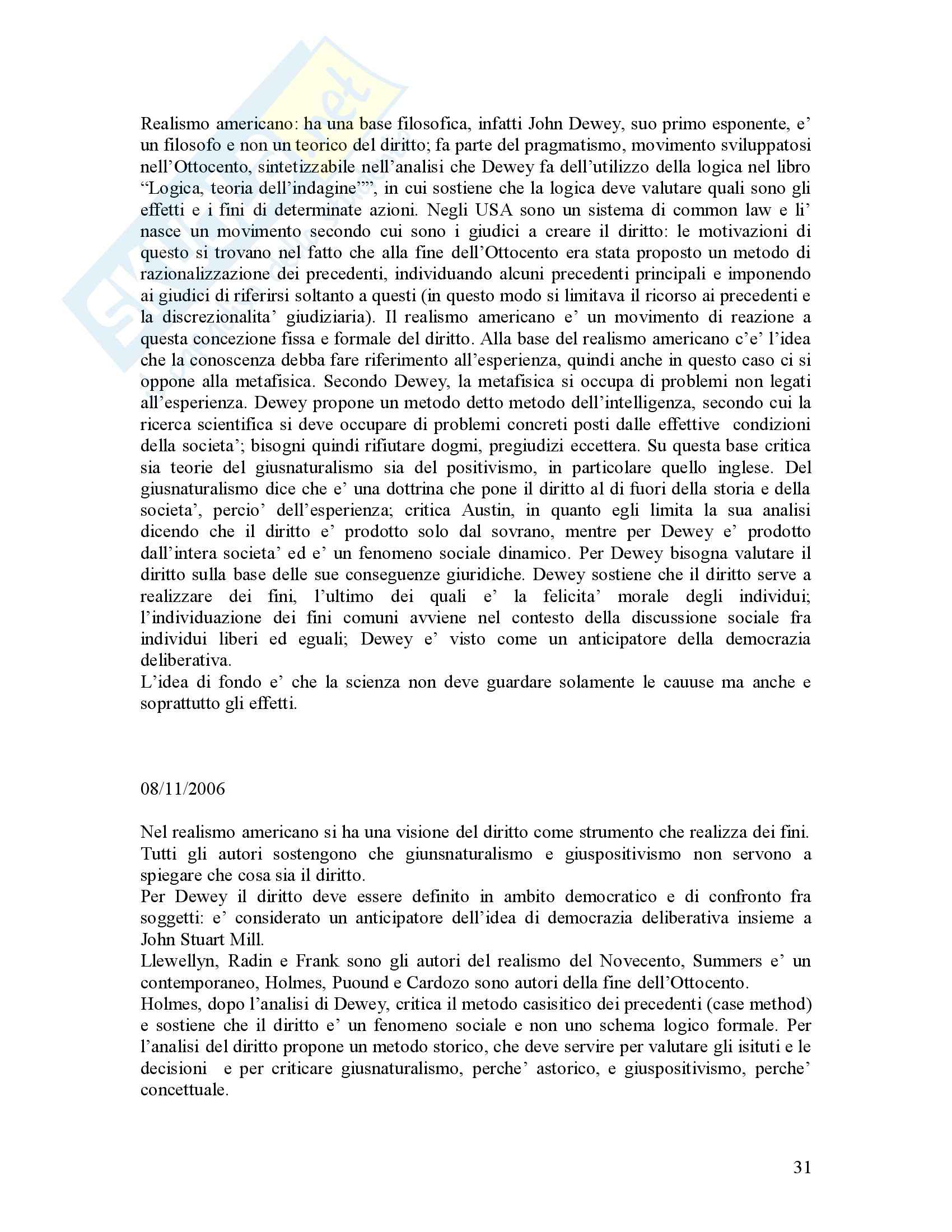 Filosofia del diritto - Riassunto esame, prof. Bongiovanni Pag. 31