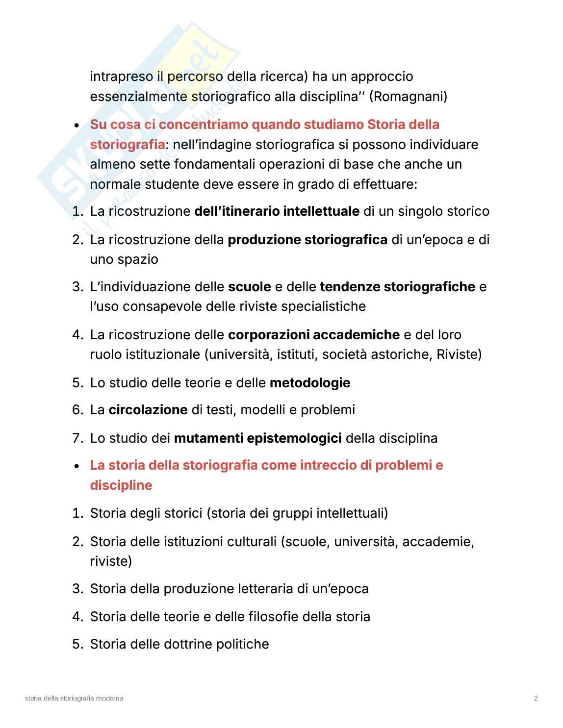 Storia della storiografia Pag. 2