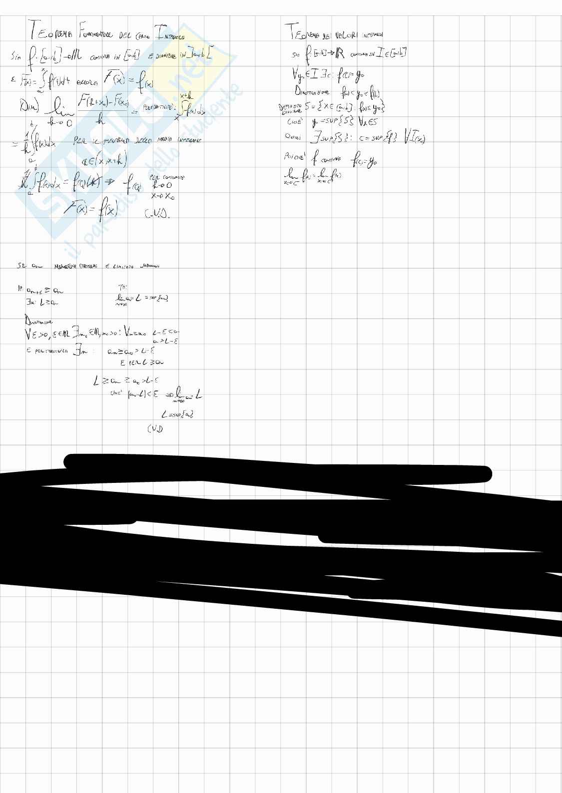 Domande orali di Analisi 1 di gennaio 2026 con risposte dagli interrogati  Pag. 6