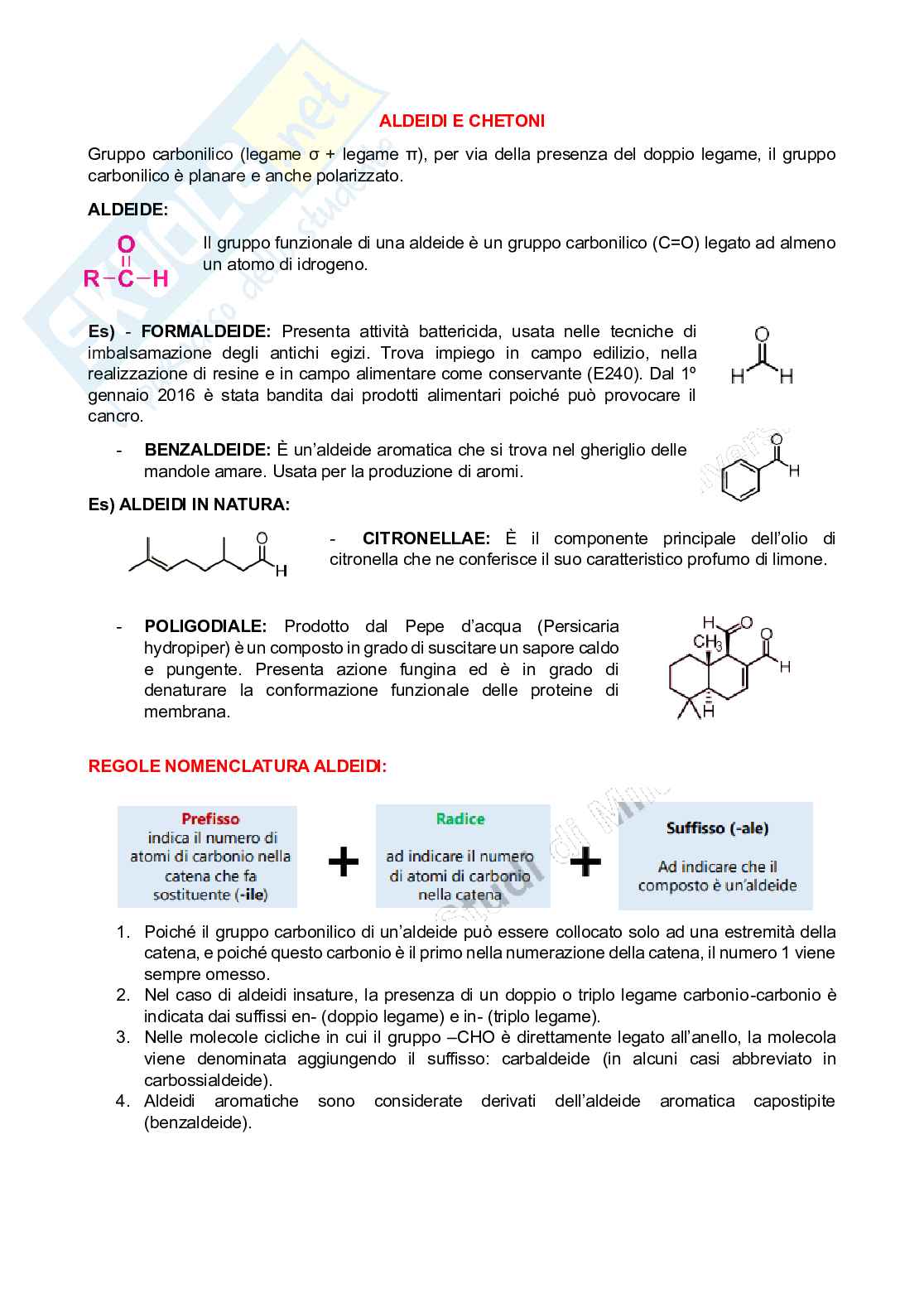 Appunti di Chimica organica Pag. 1