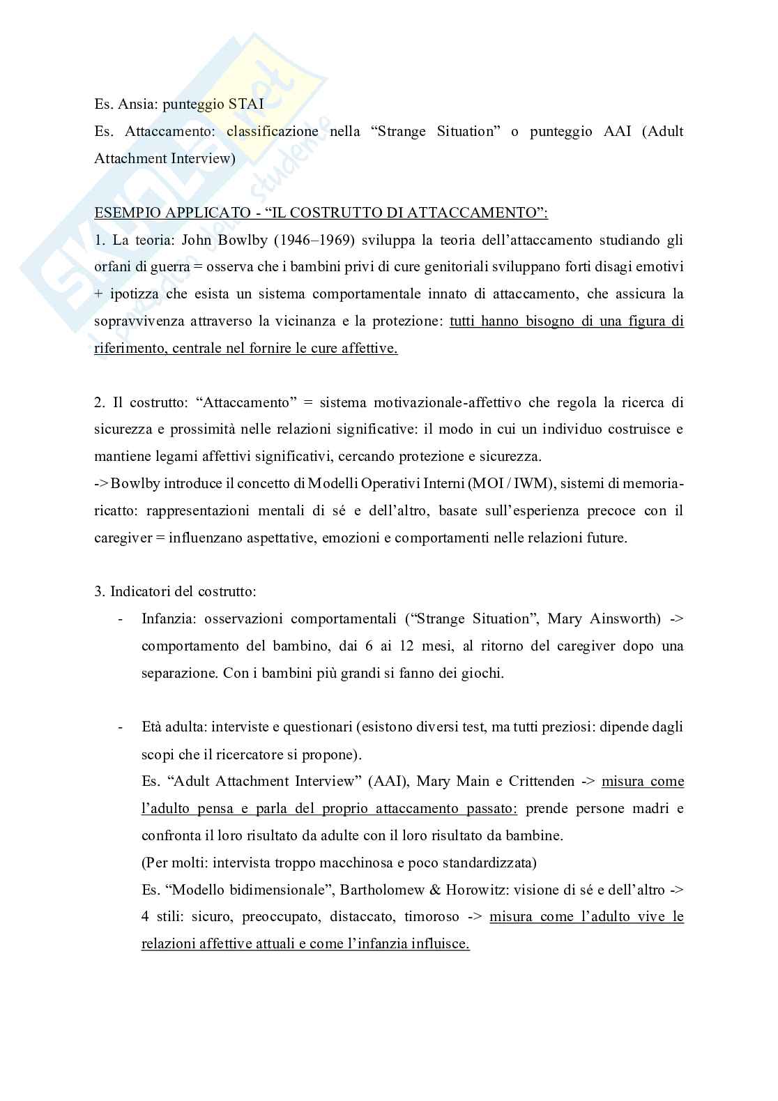 Metodologia della ricerca psicologica  Pag. 11