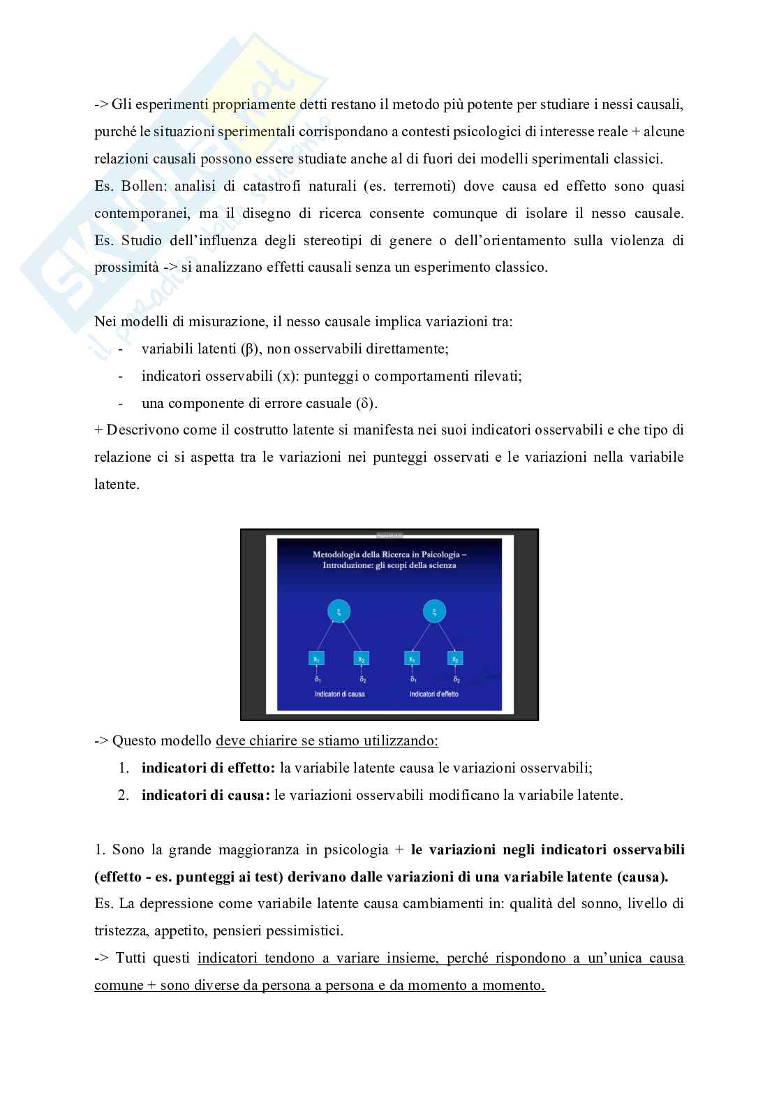 Metodologia della ricerca psicologica  Pag. 36