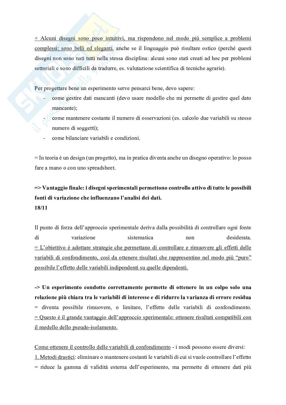 Metodologia della ricerca psicologica  Pag. 56