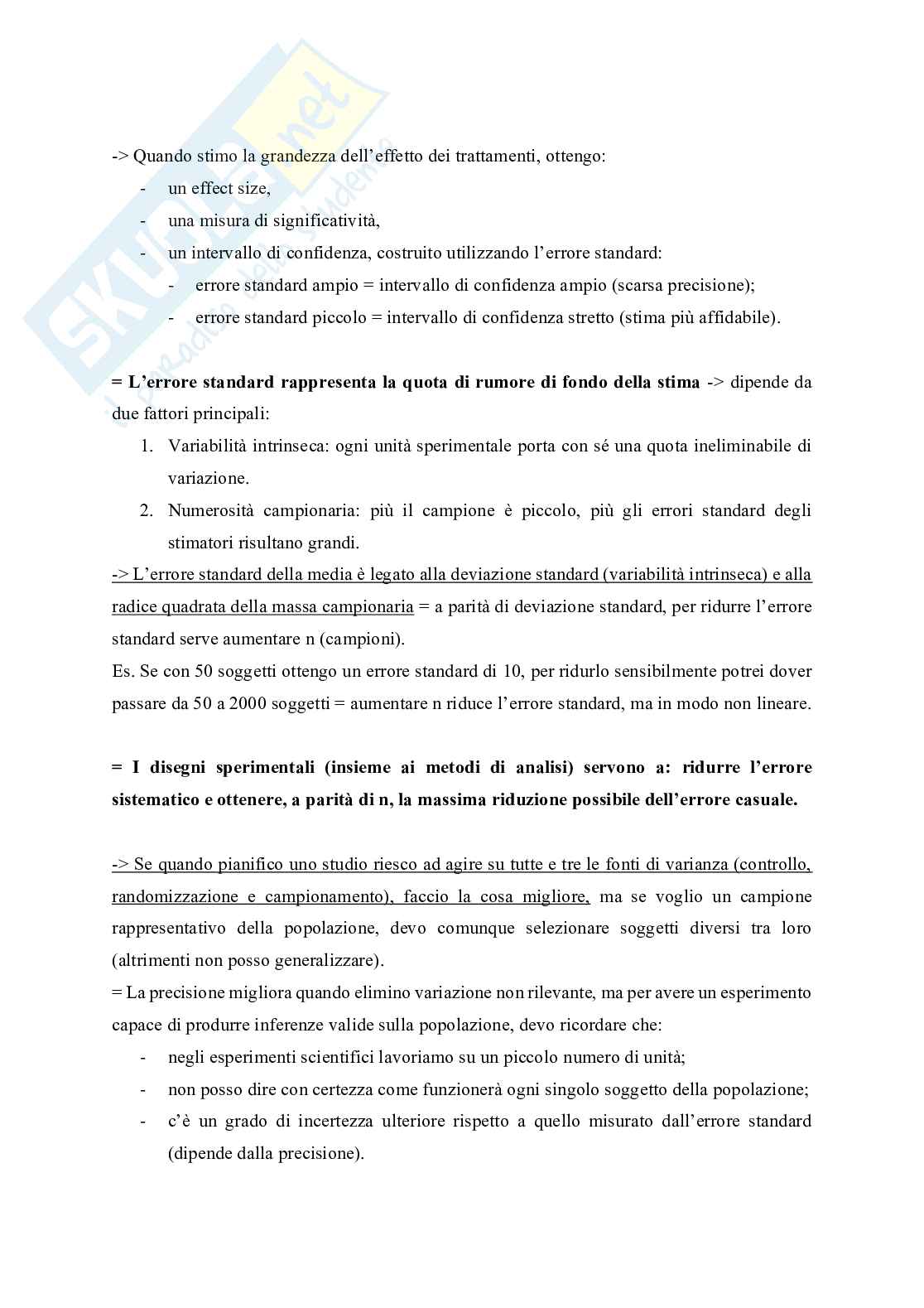 Metodologia della ricerca psicologica  Pag. 61