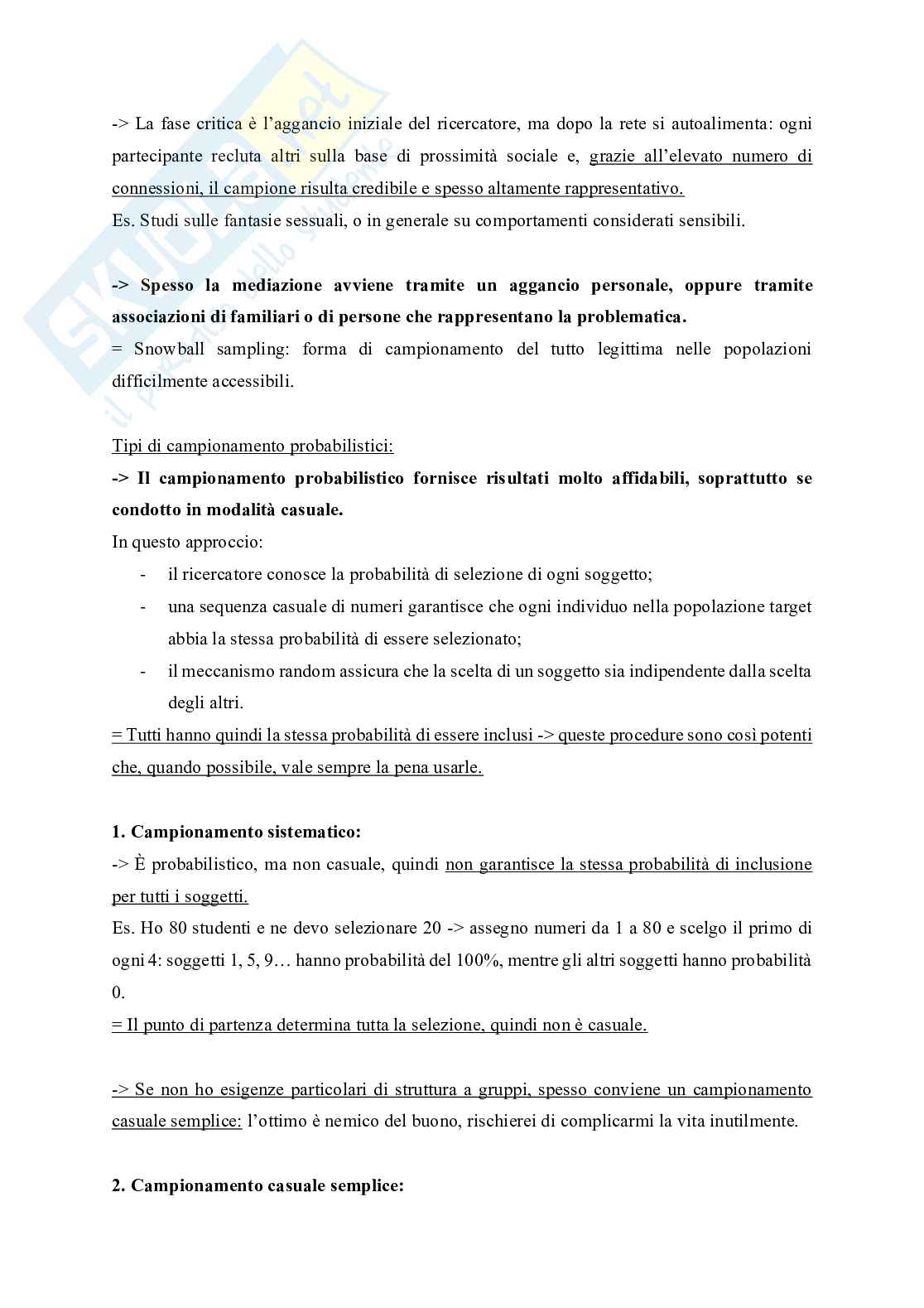 Metodologia della ricerca psicologica  Pag. 66