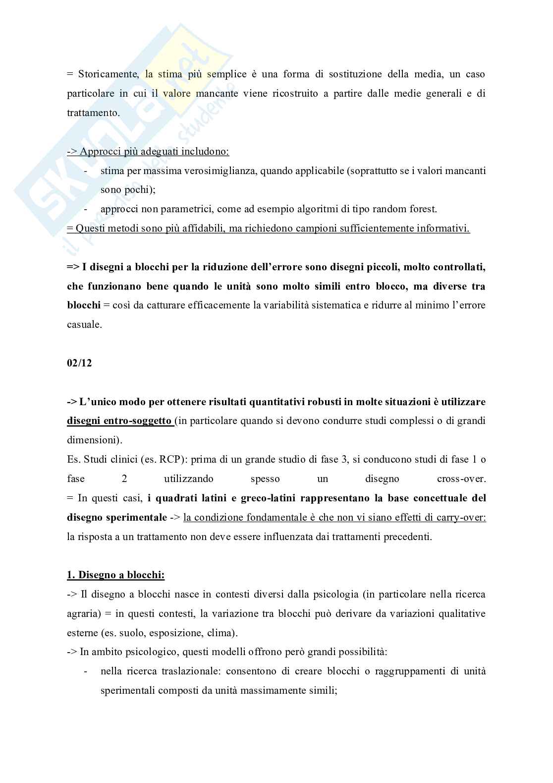 Metodologia della ricerca psicologica  Pag. 76