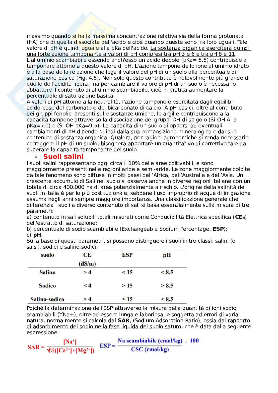 Chimica agraria Pag. 71
