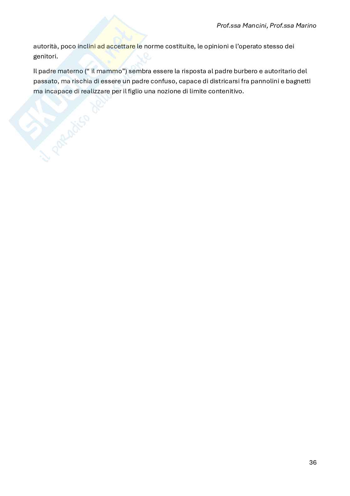 Appunti di Psicologia dinamica applicata Pag. 36