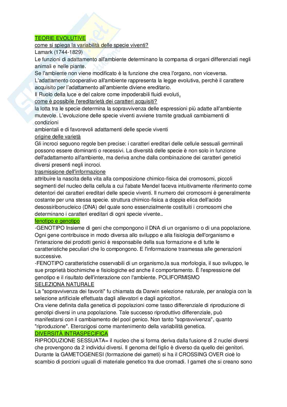 Appunti completi corso di Ecologia Pag. 6