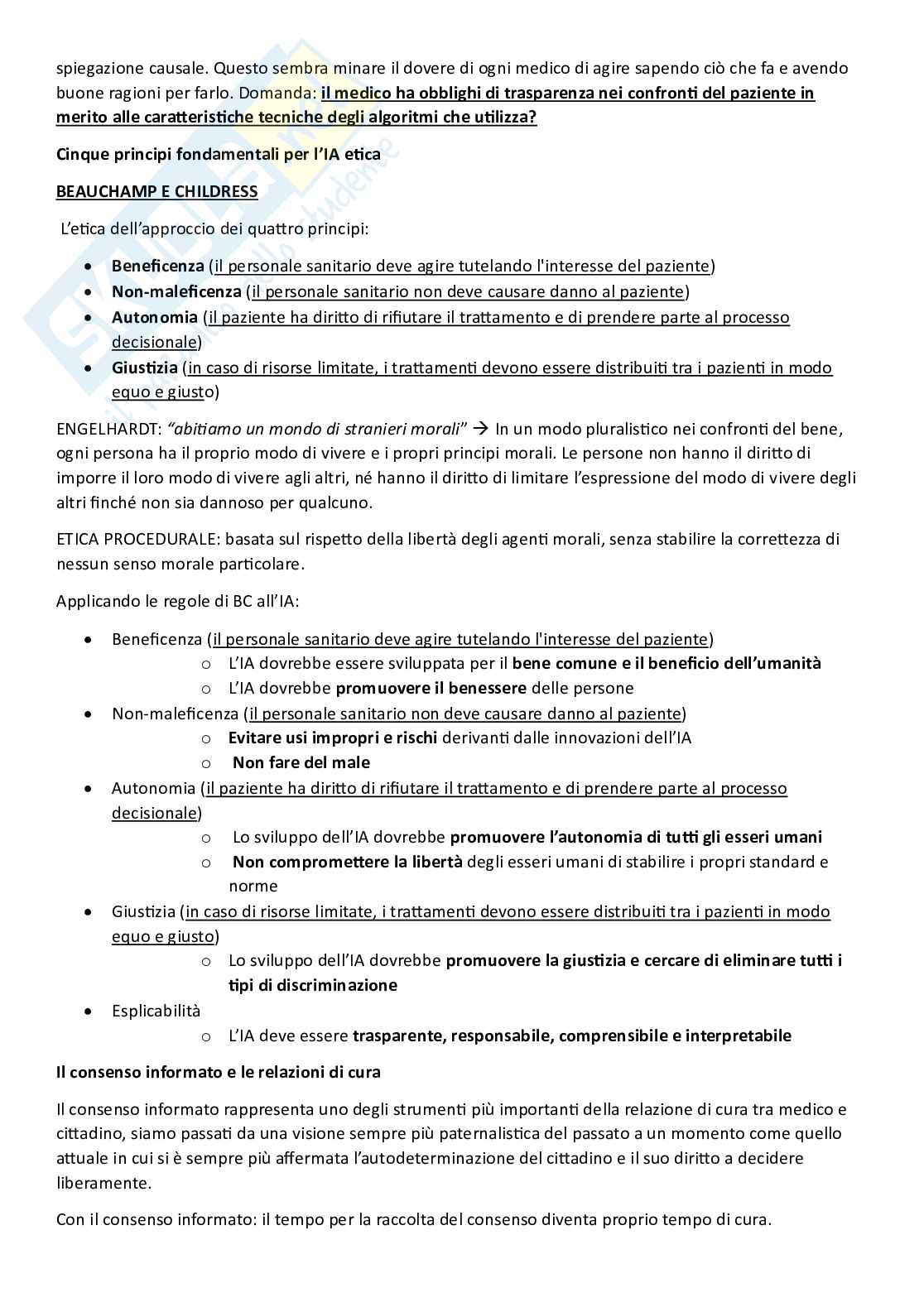 Assistenza sanitaria e intelligenza artificiale Pag. 26