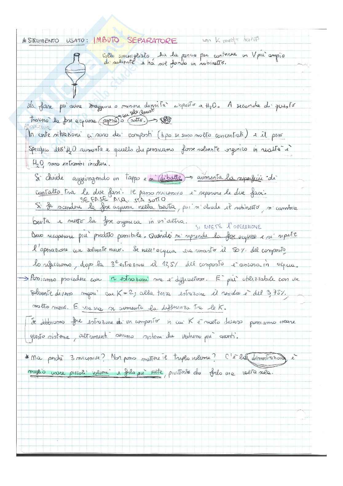 Estrazione con solvente Pag. 6