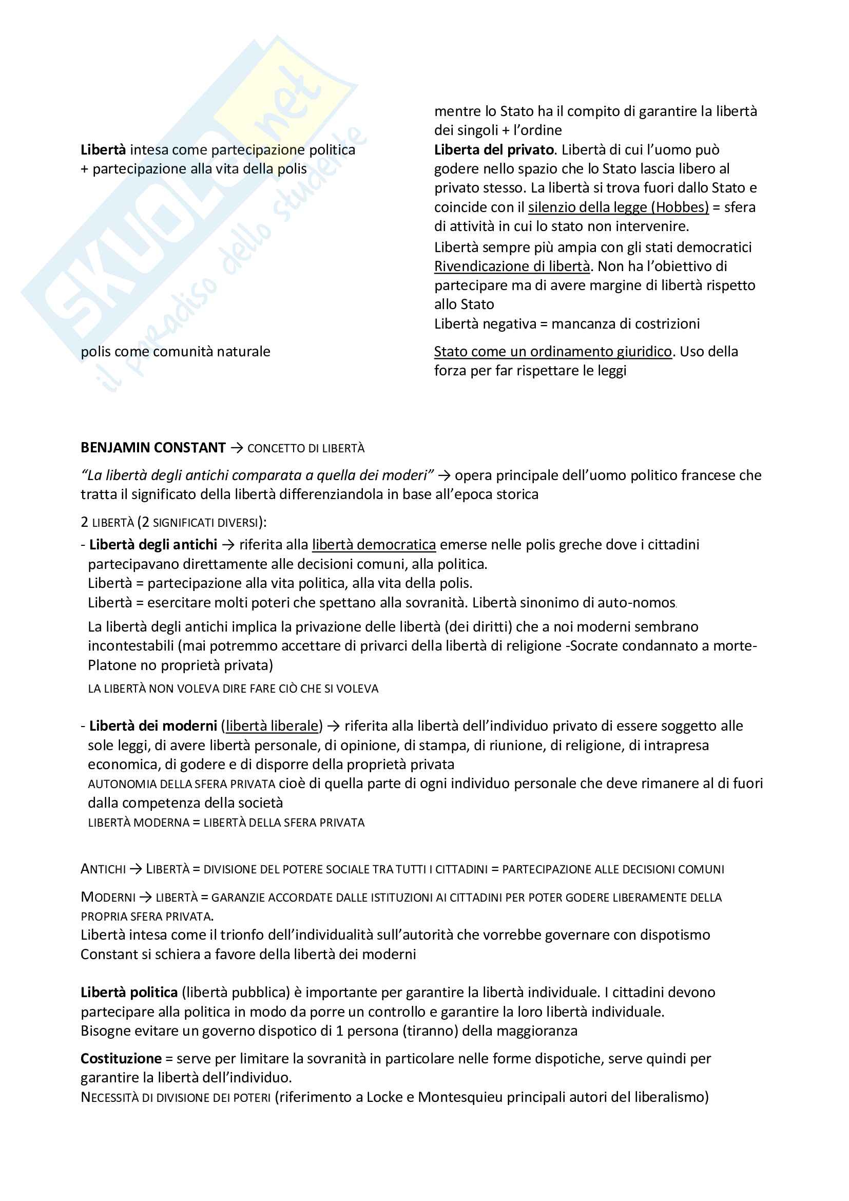Filosofia Politica - Riassunto completo Pag. 41