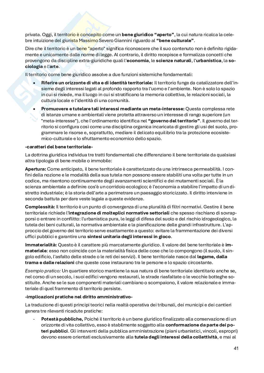 Diritto del governo del territorio Pag. 41