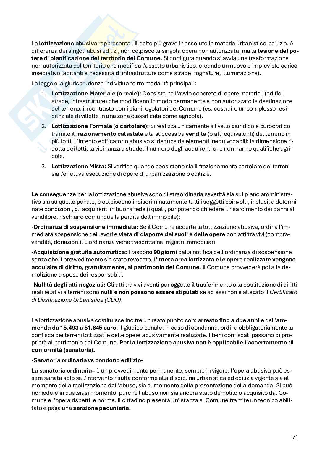 Diritto del governo del territorio Pag. 71