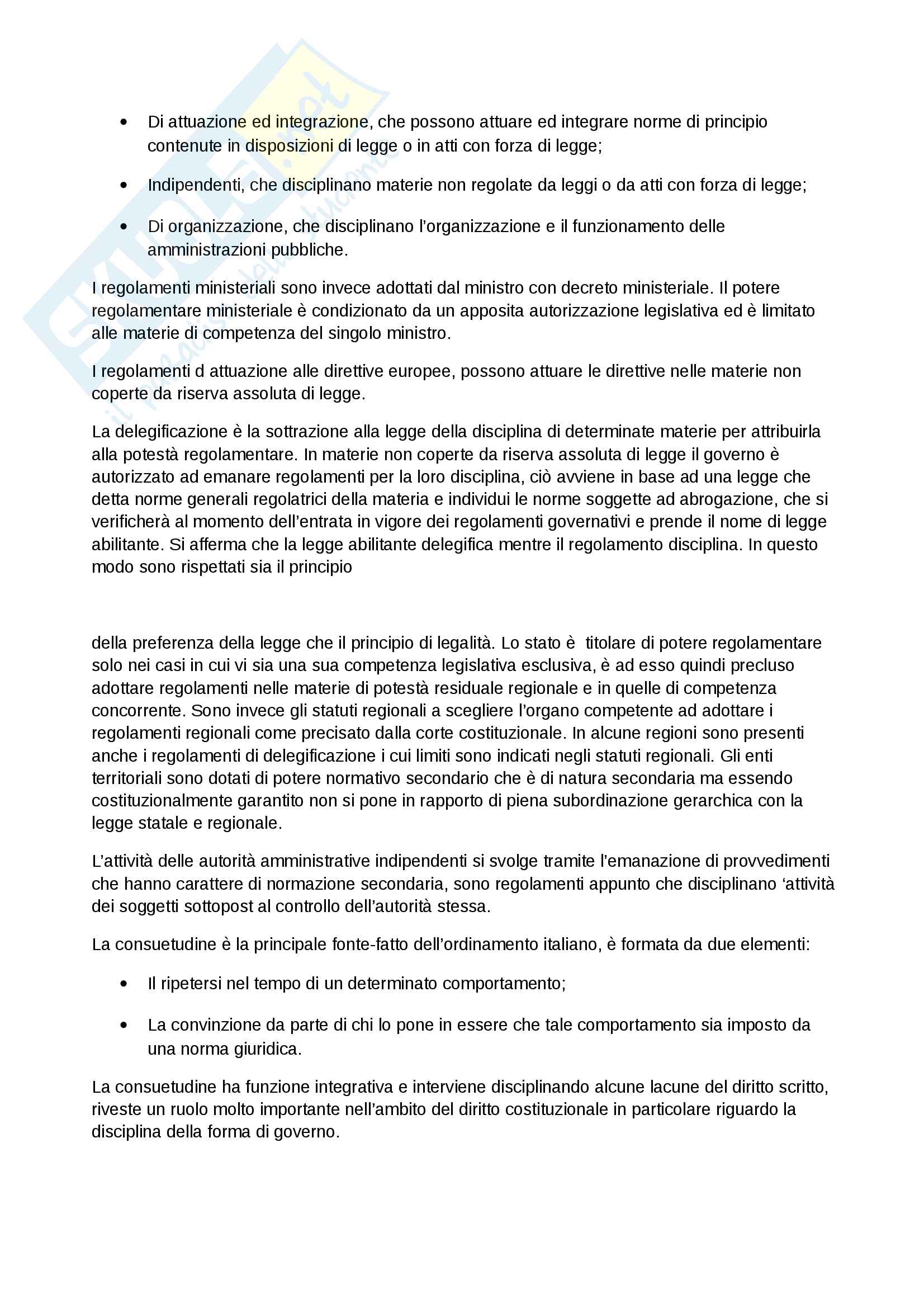 Riassunto esame diritto pubblico, prof Sterpa, libro consigliato Norma e ordinamento costituzionale. Appunti per le lezioni Pag. 21