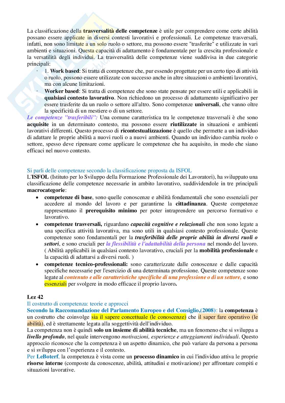 Domande aperte di Psicologia del lavoro Pag. 41