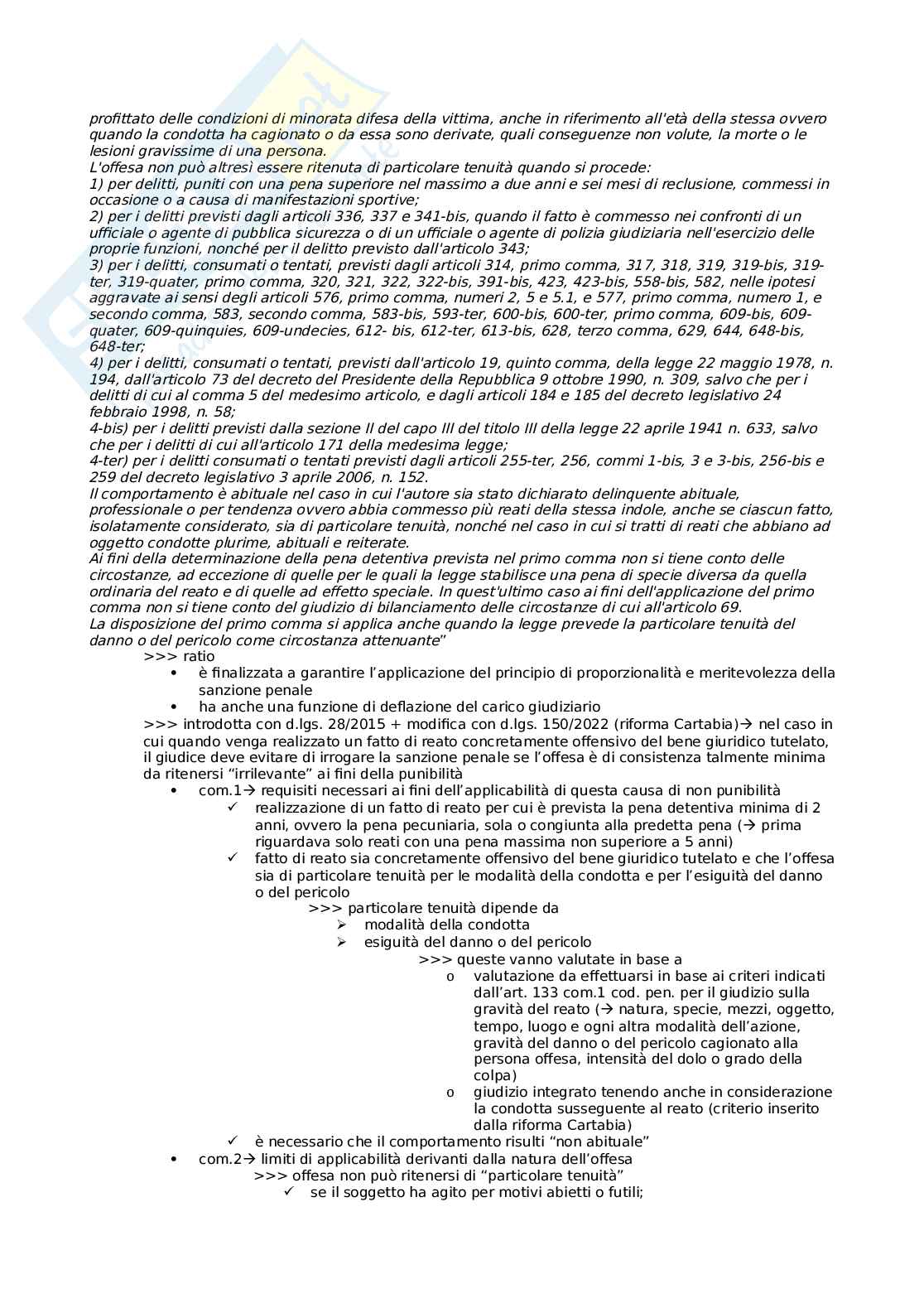 Riassunto esame Diritto penale, Prof. Melchionda Alessandro, libro consigliato Diritto penale (parte generale), Fiandaca, Musco Pag. 2