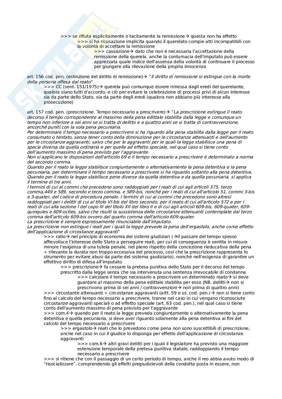 Riassunto esame Diritto penale, Prof. Melchionda Alessandro, libro consigliato Diritto penale (parte generale), Fiandaca, Musco Pag. 6