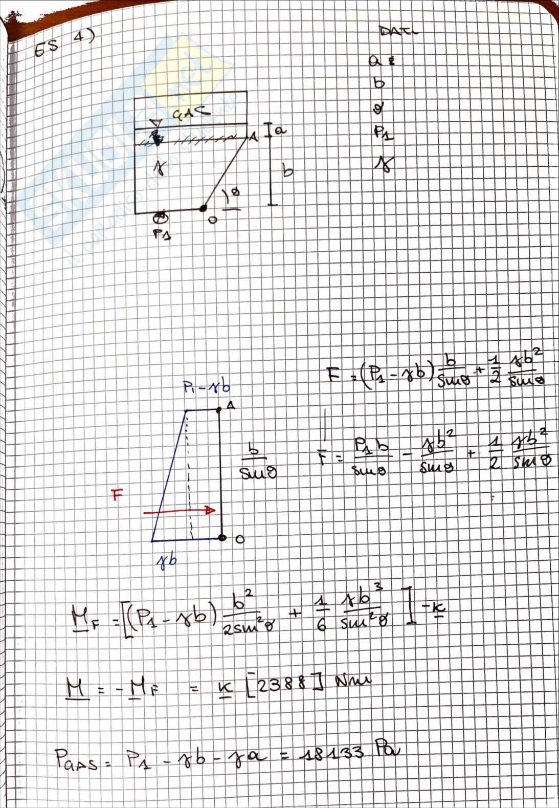 Esercitazione 1-2 Idrodinamica  Pag. 11