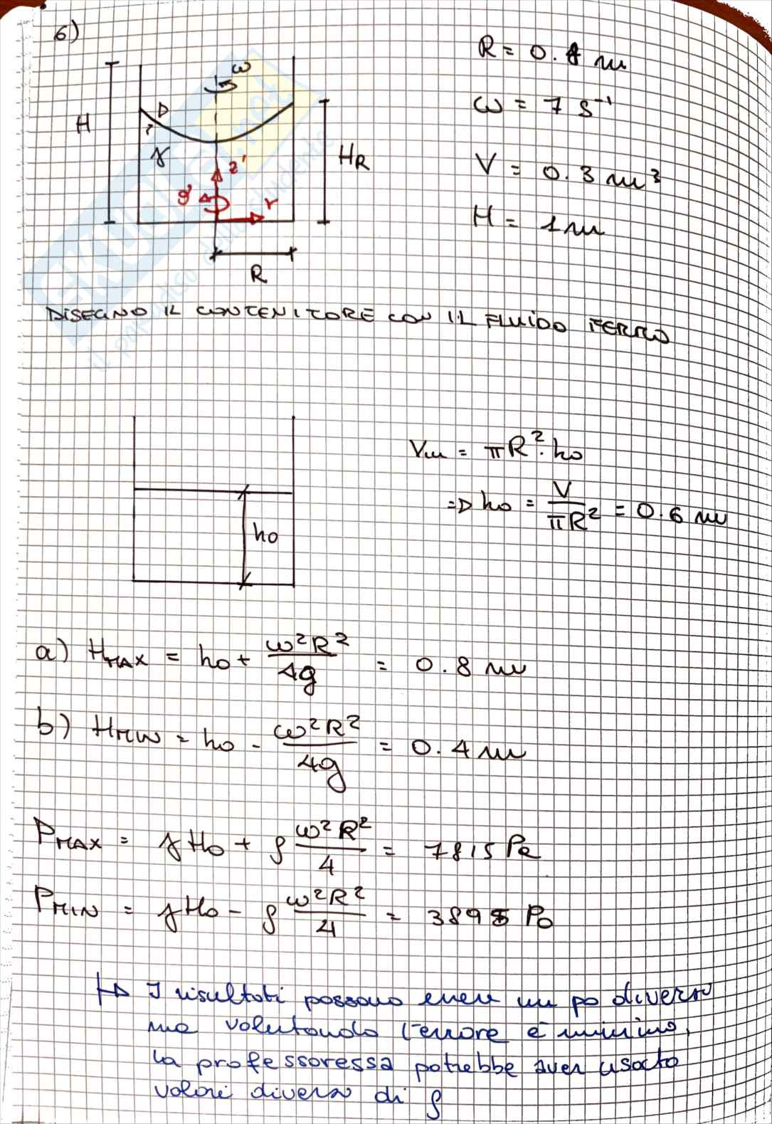 Esercitazione 1-2 Idrodinamica  Pag. 6