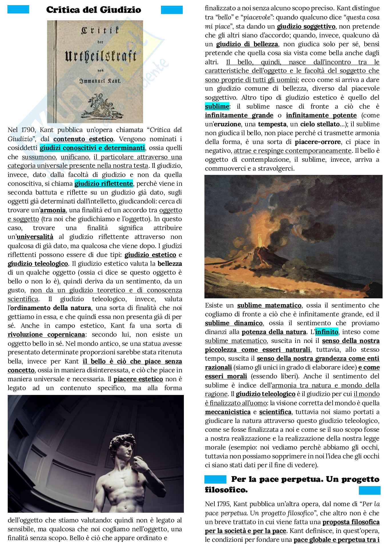Kant, Immanuel - Vita, Pensiero e Opere Pag. 11