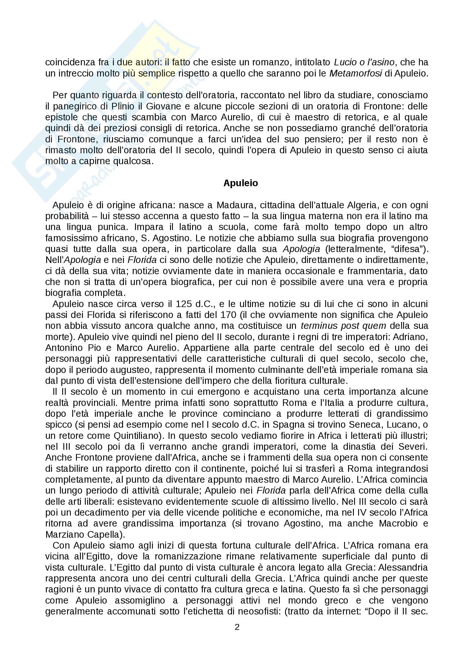 Il «De magia» di Apuleio e la tradizione oratoria a Roma, tradotto e commentato Pag. 2