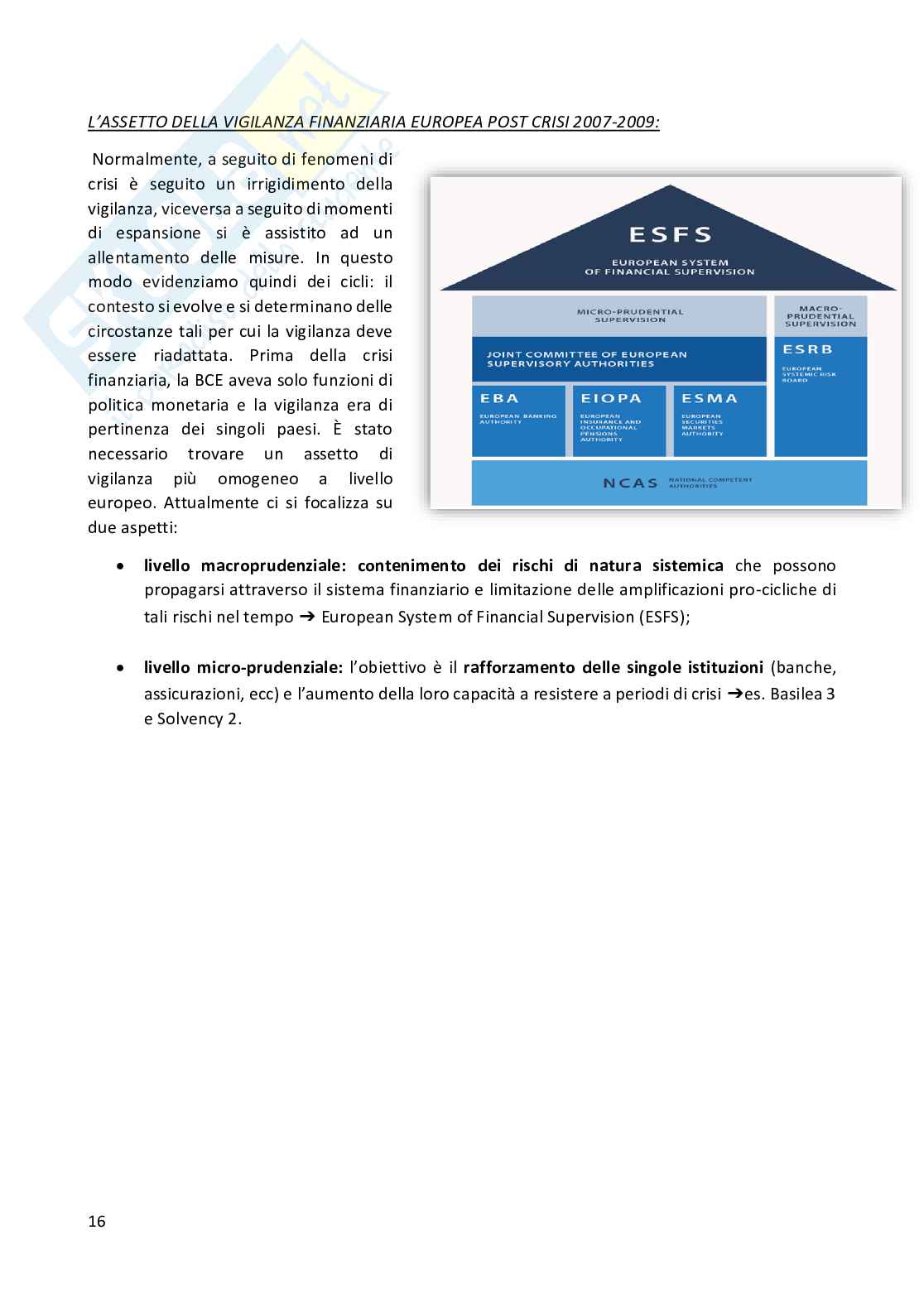 Appunti Economia degli intermediati finanziari Pag. 16