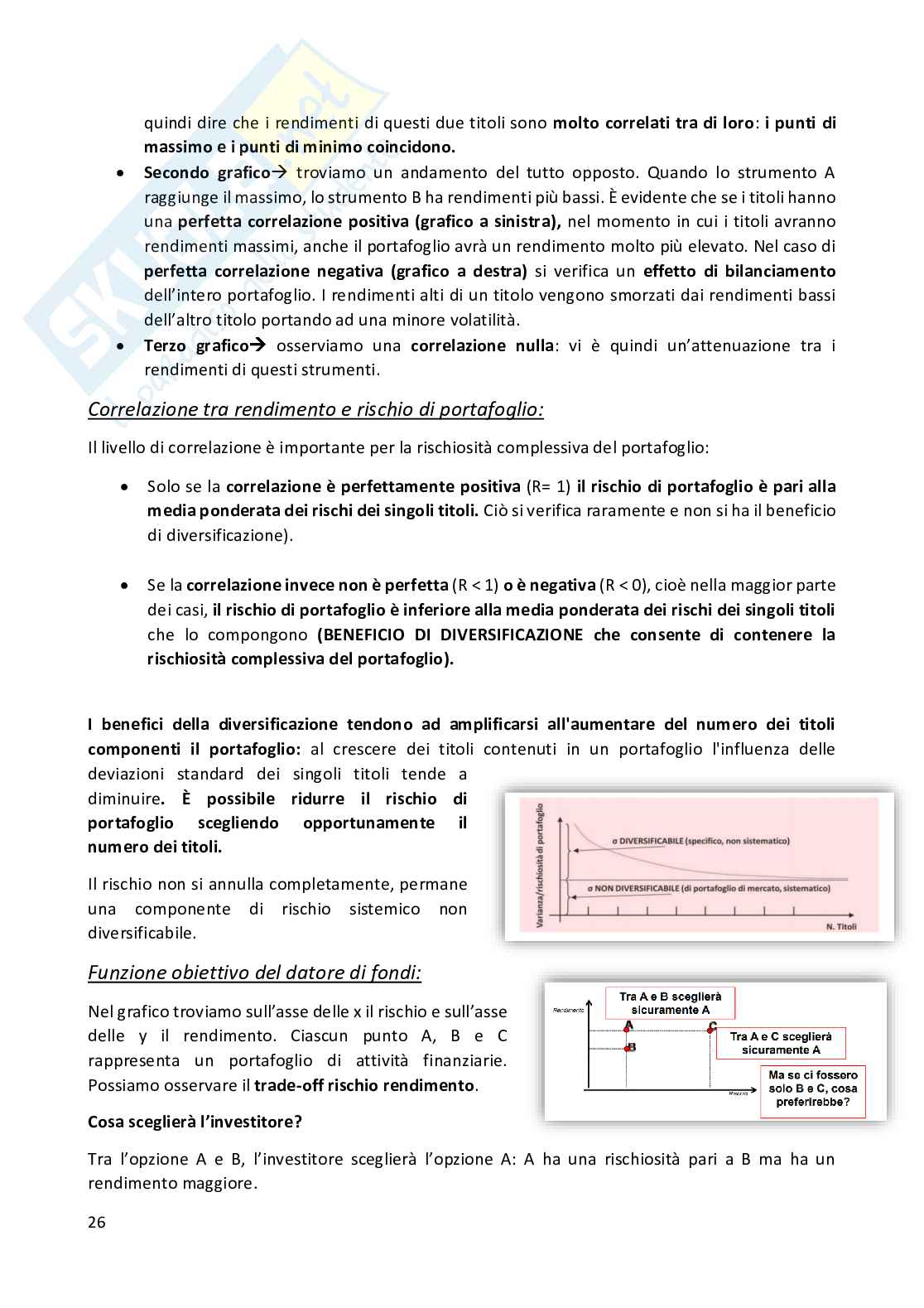 Appunti Economia degli intermediati finanziari Pag. 26