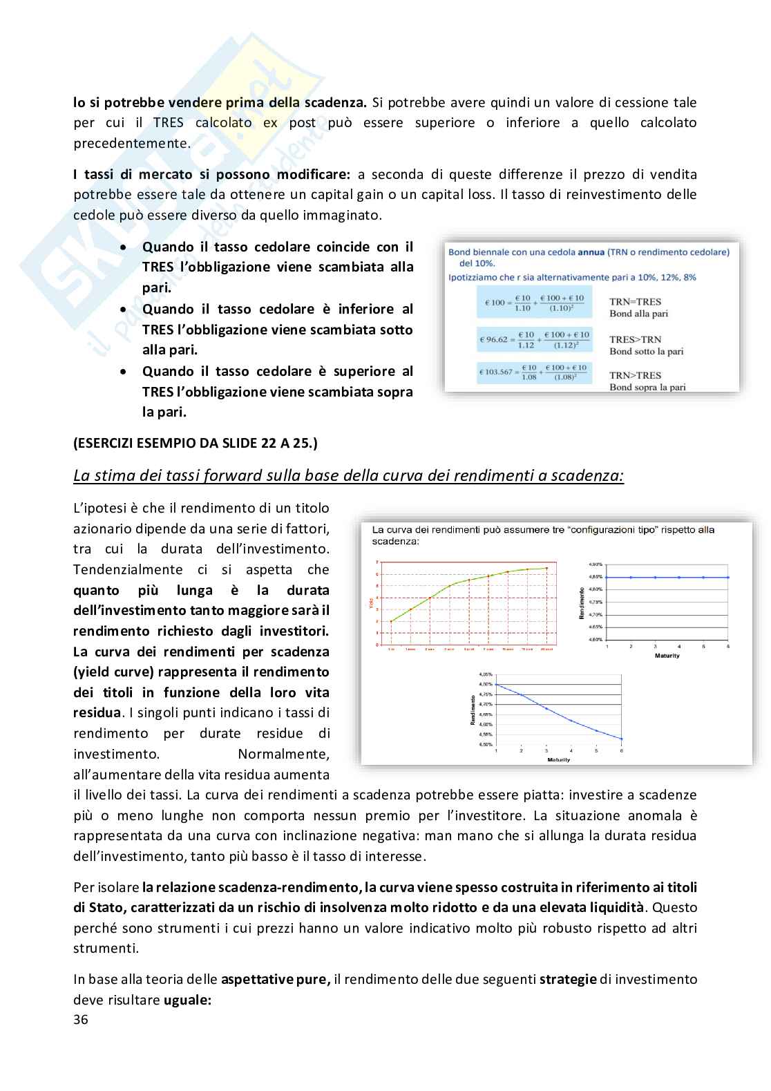 Appunti Economia degli intermediati finanziari Pag. 36