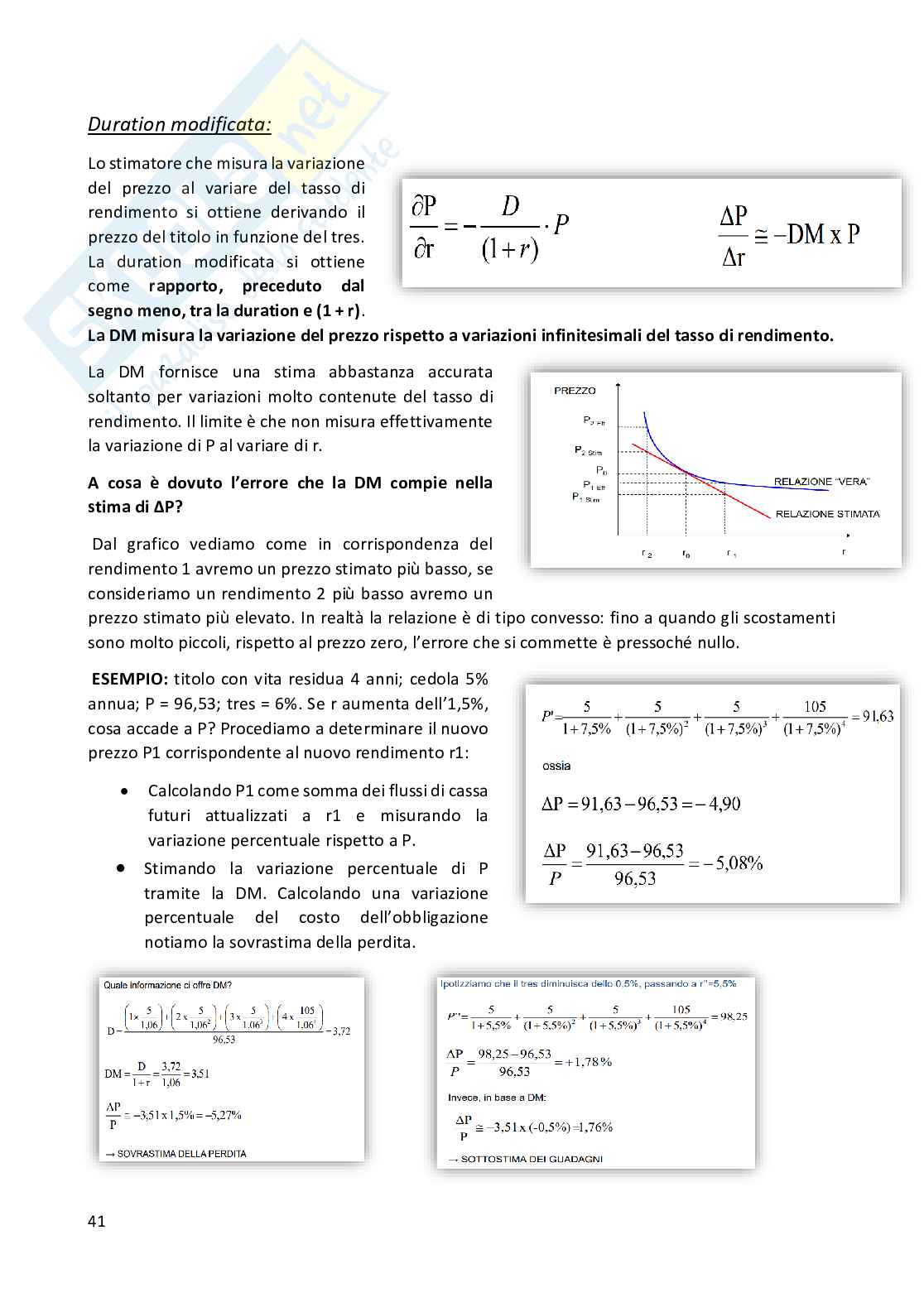 Appunti Economia degli intermediati finanziari Pag. 41