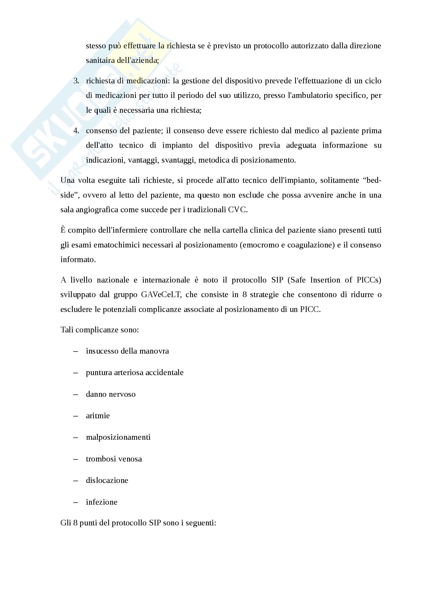 Il Picc: Ruolo dell'infermiere Pag. 16
