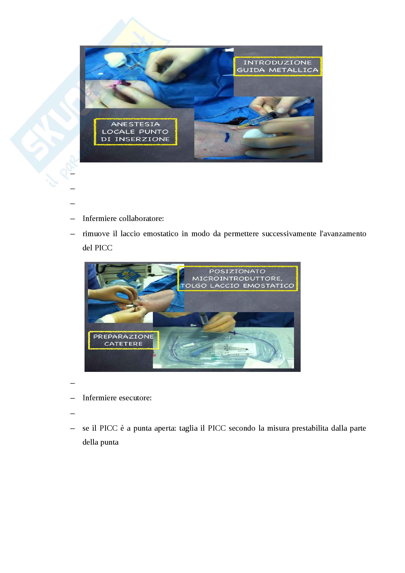 Il Picc: Ruolo dell'infermiere Pag. 31