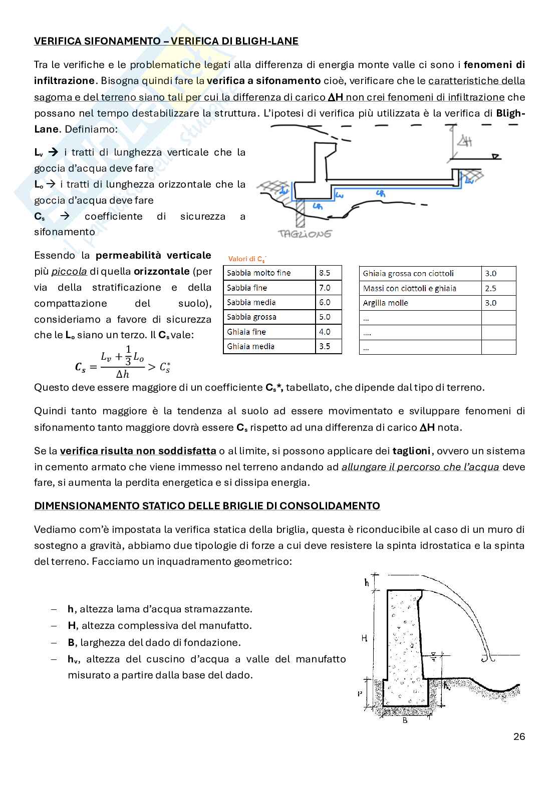 Costruzioni idrauliche - parte 2 Pag. 26