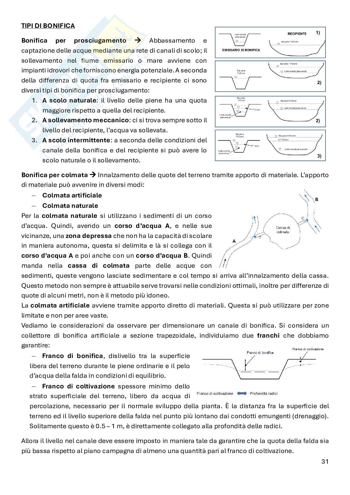 Costruzioni idrauliche - parte 2 Pag. 31