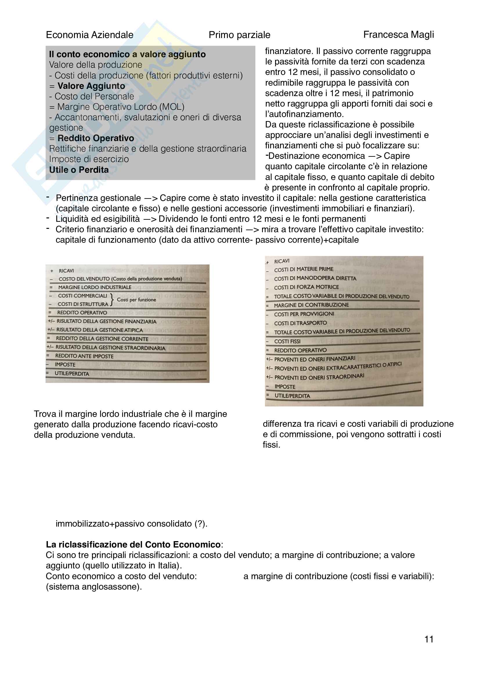 Economia Aziendale Pag. 11