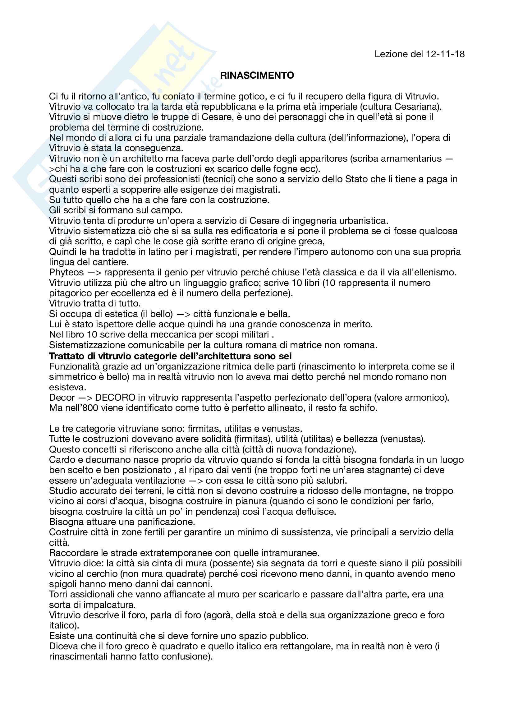 Rinascimento Pag. 1
