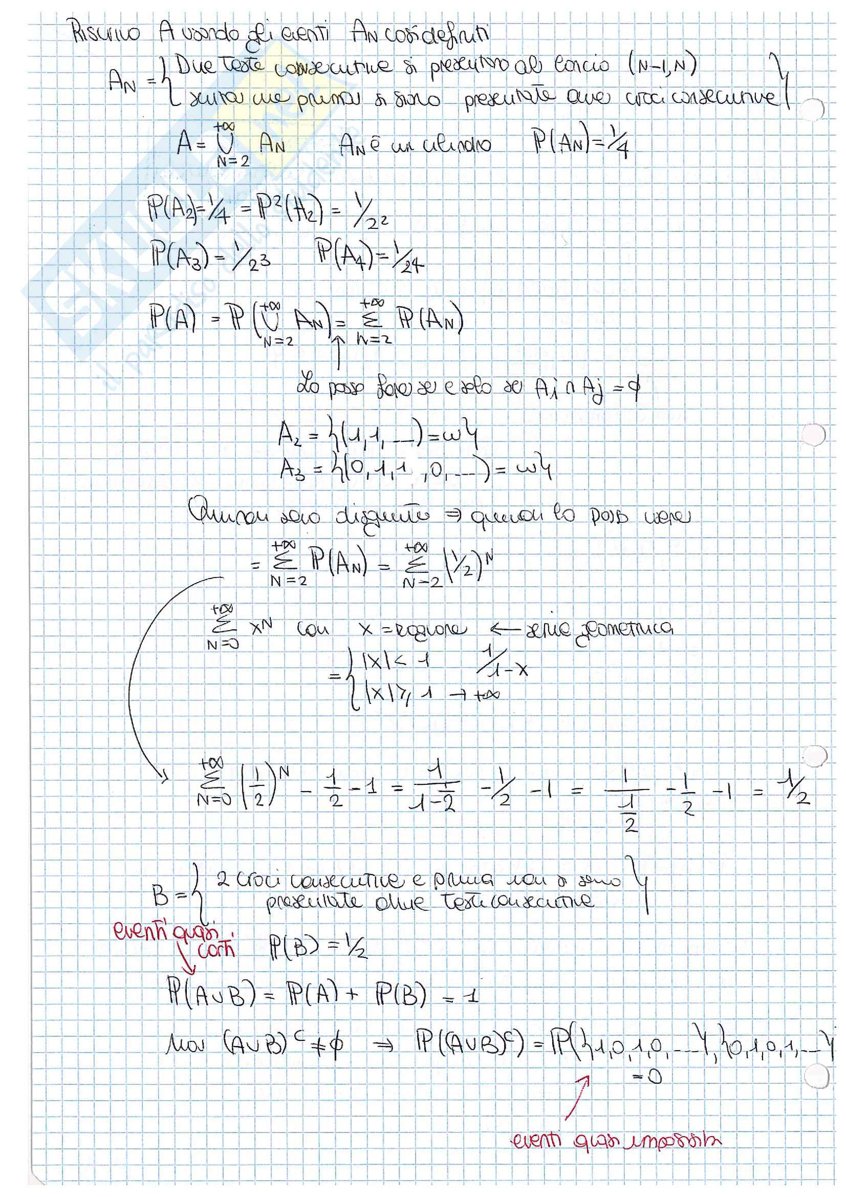 Lezioni ed esercitazioni, Probabilita' e statitistica Pag. 16