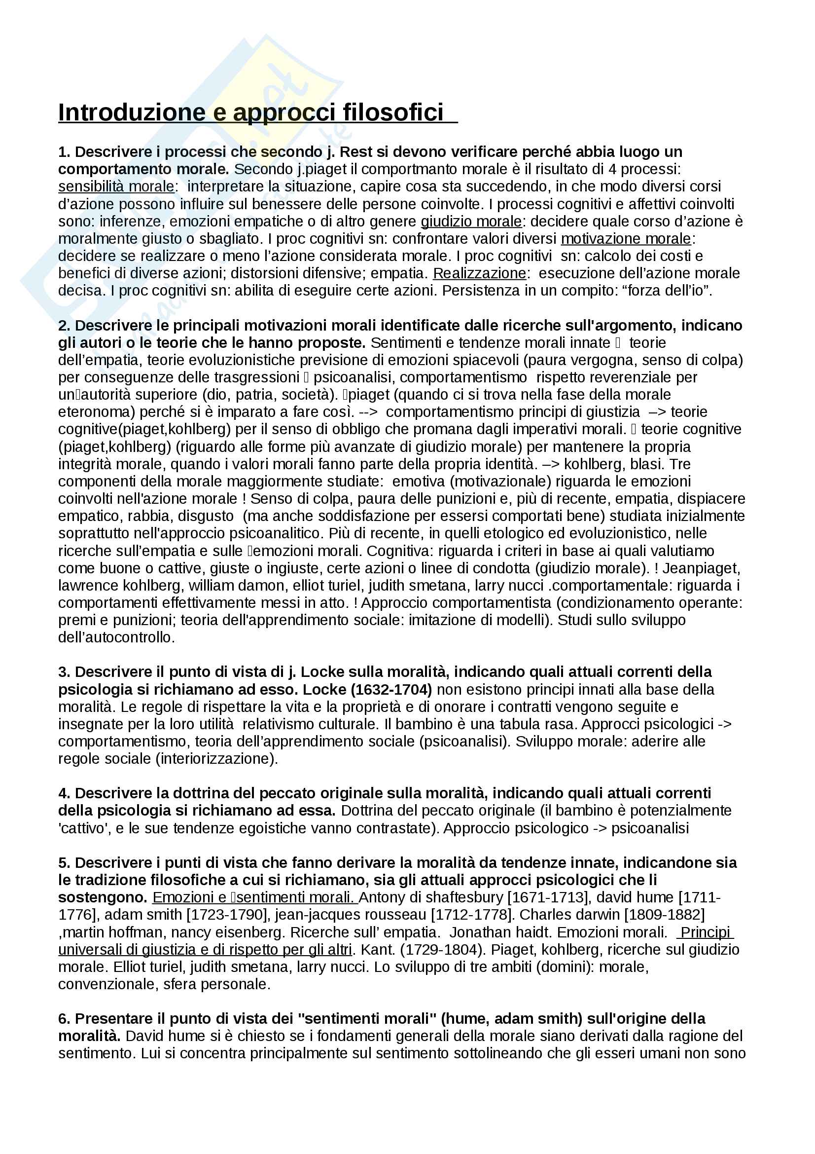 Risp domande esame prof Berti Pag. 1