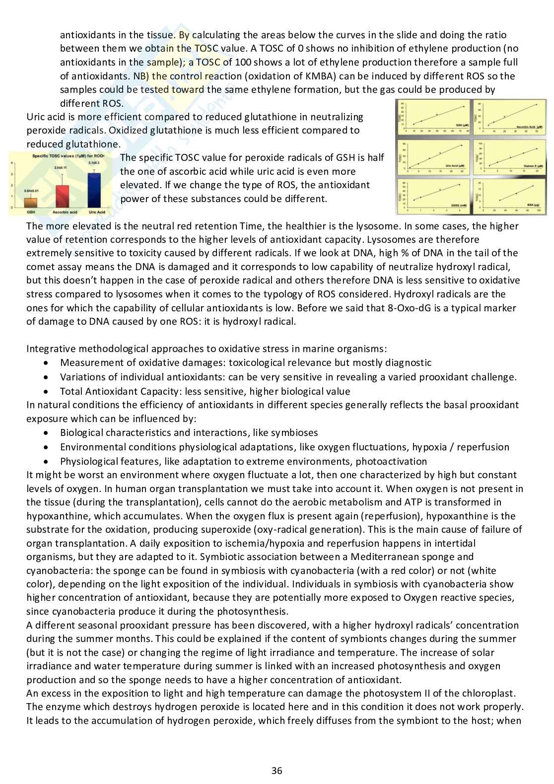 Appunti completi di Marine Ecotoxicology Pag. 36