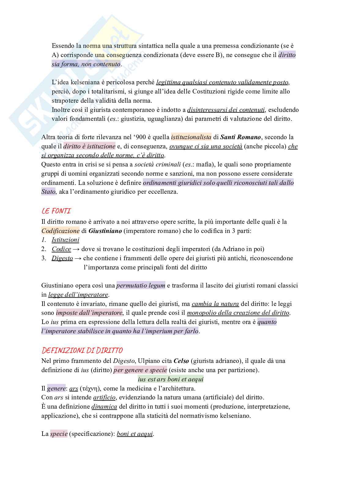 Diritto internazionale Pag. 2
