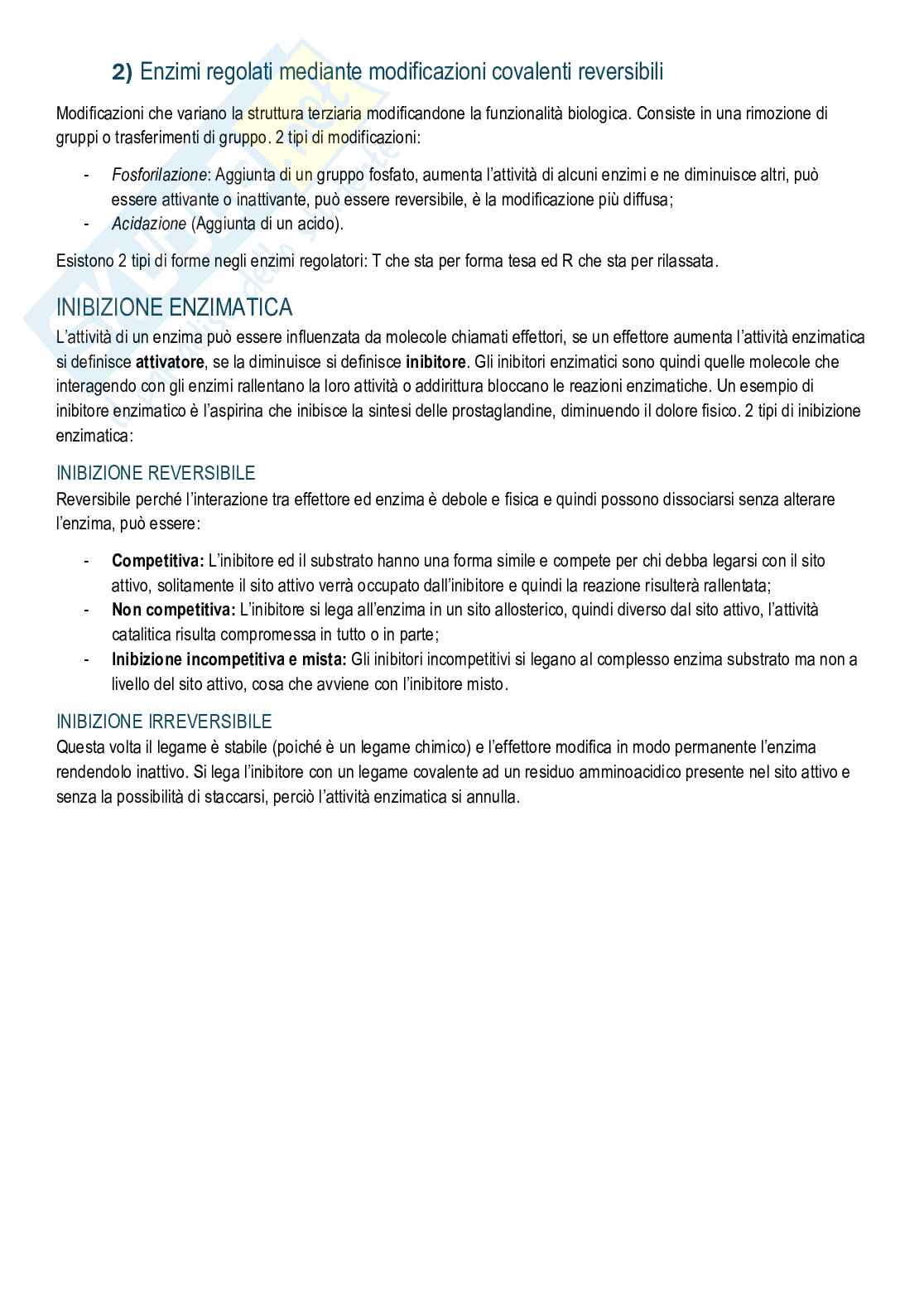 Biochimica - Cenni di chimica e metabolismi Pag. 16